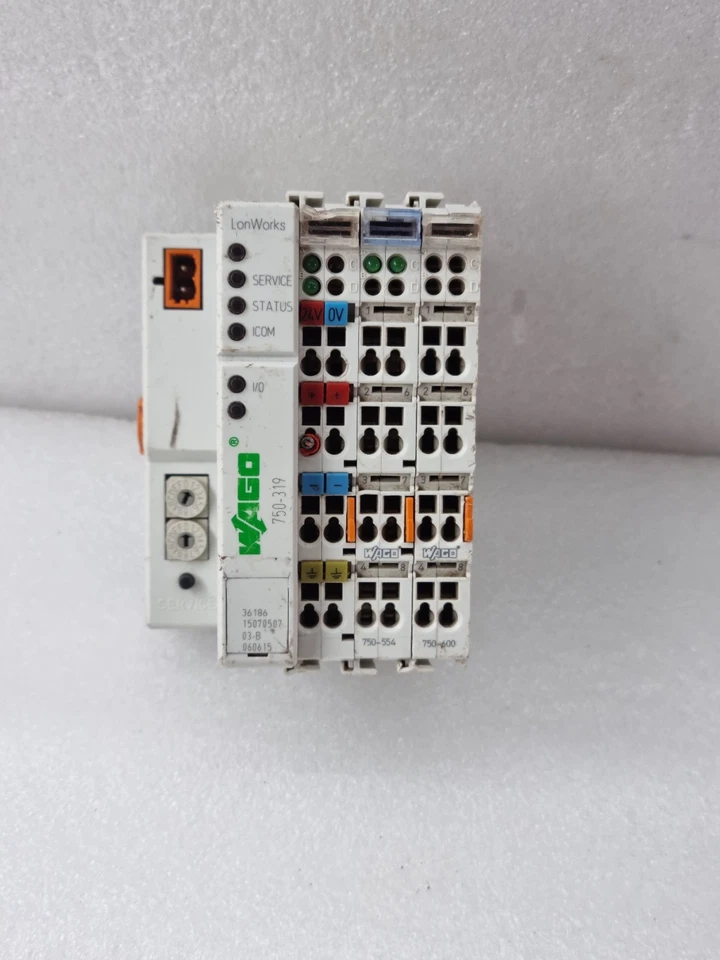 WAGO 750-319 WITH WAGO 750-554 ANALOG OUTPUT & 750-600 |750-319+750-554+750-600|